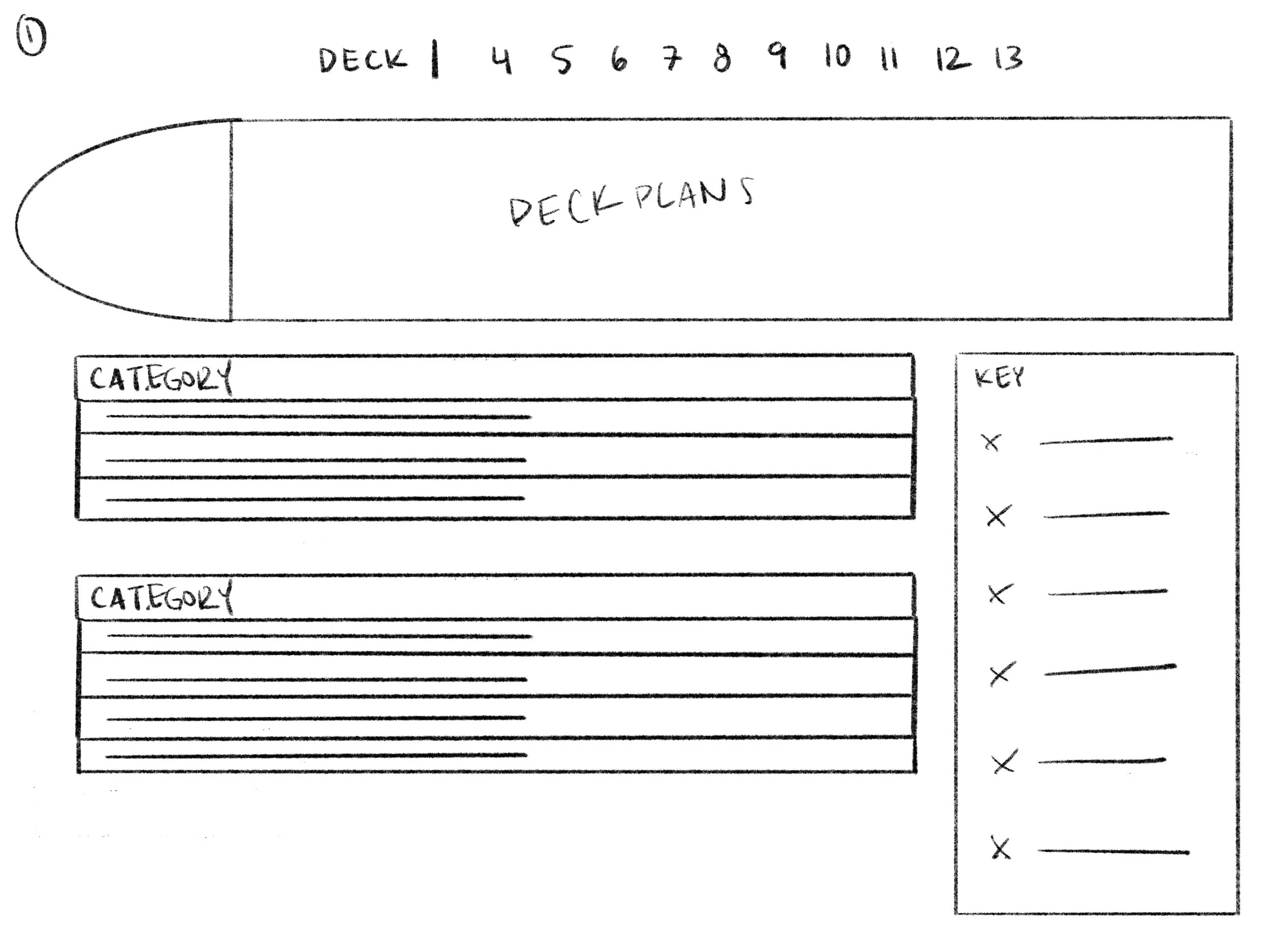 Deck plans sketch — round 2