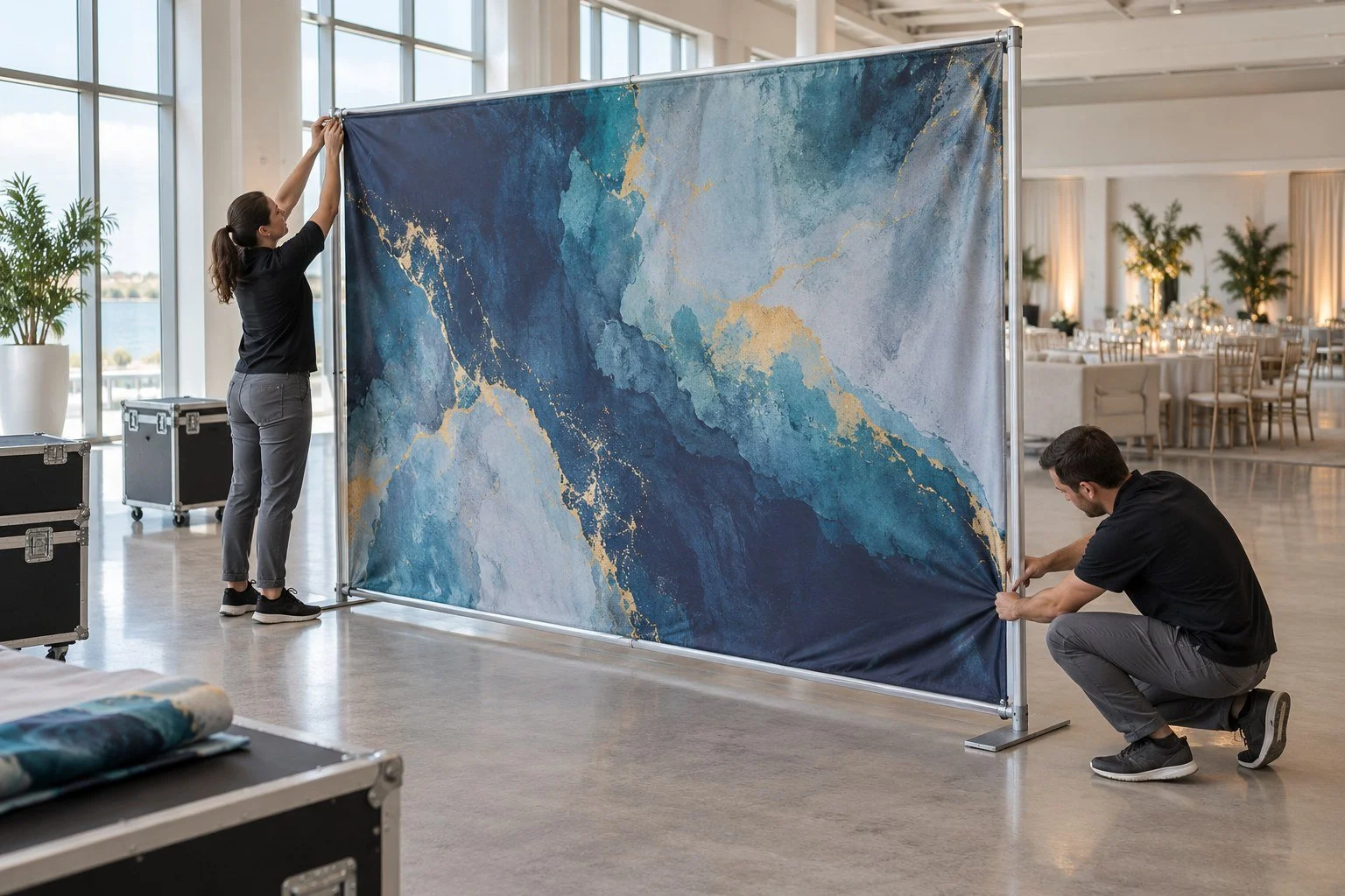 Printed Backdrops project