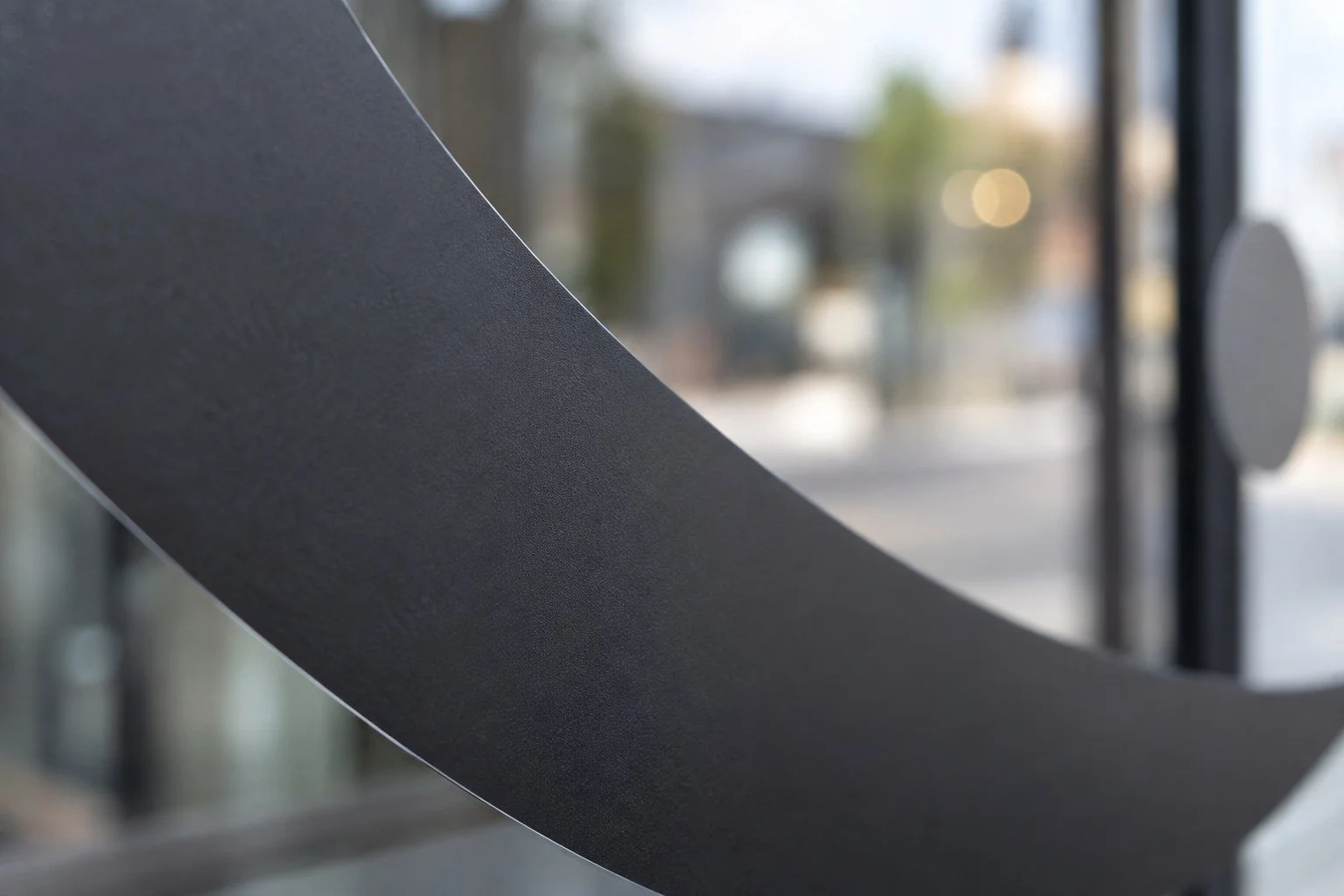 Detail of Vinyl Lettering