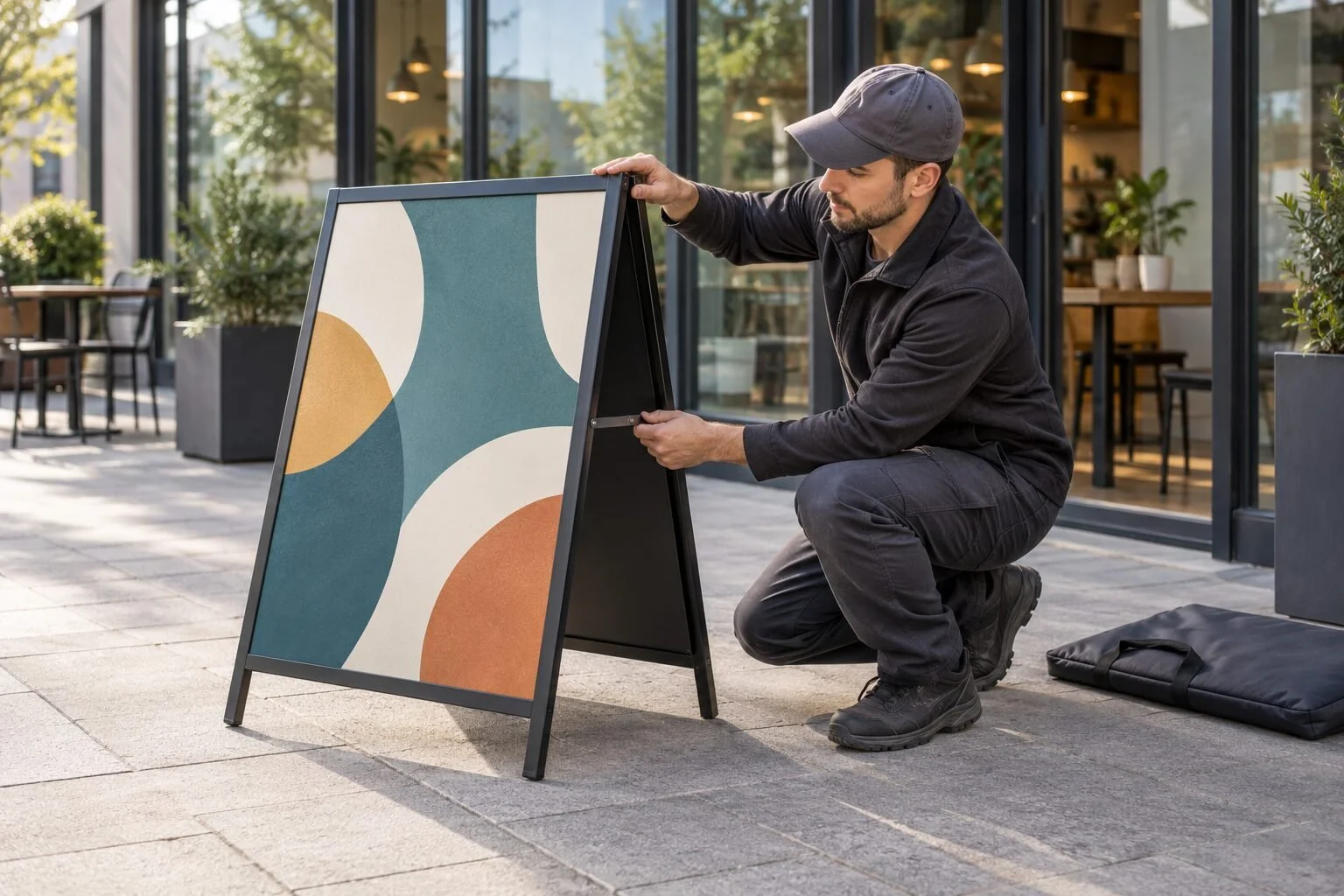 Sidewalk Signs project