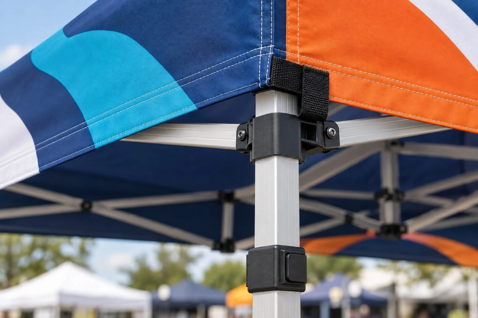 Detail of Canopy Tents