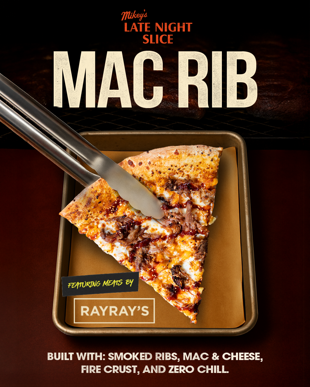 Coming soon Pizza of the Week: Mac Rib