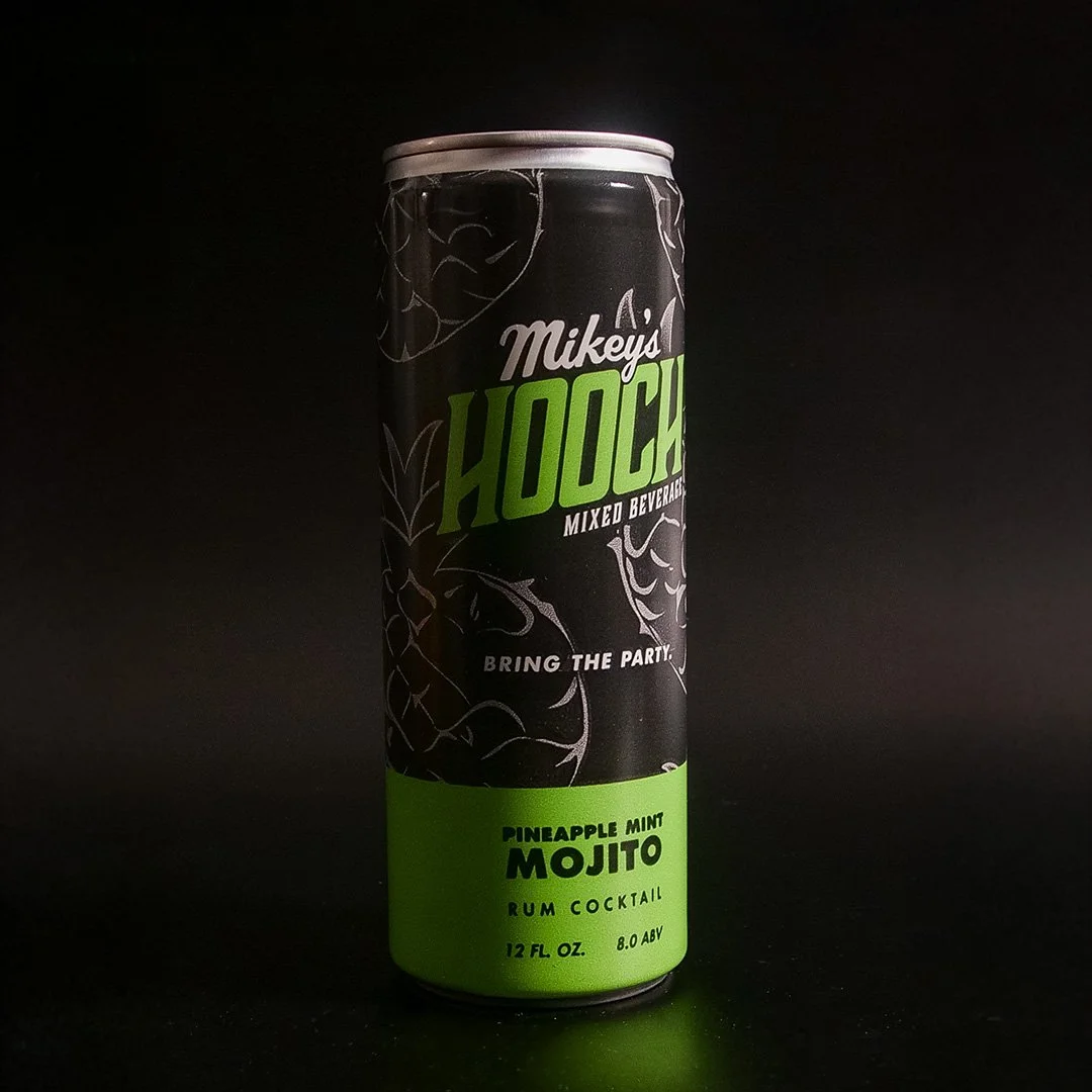 Pineapple Mint Mojito Hooch can