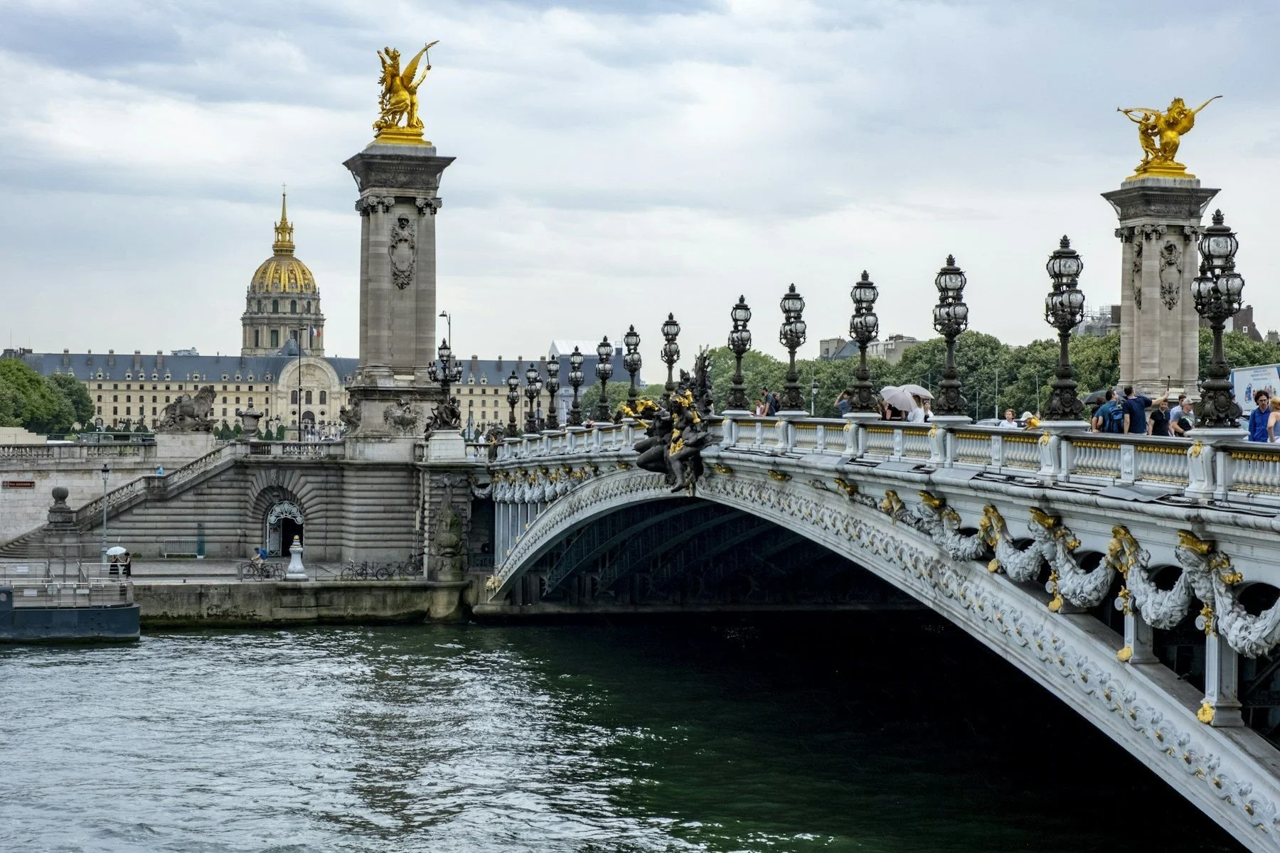 Pont Alexandre III over the Seine in Paris