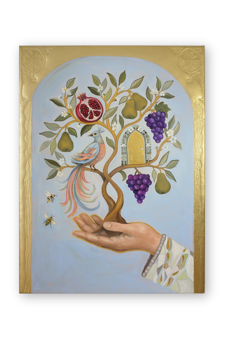Baum des Lebens, christliches Kunstwerk von Natalie Ingerle