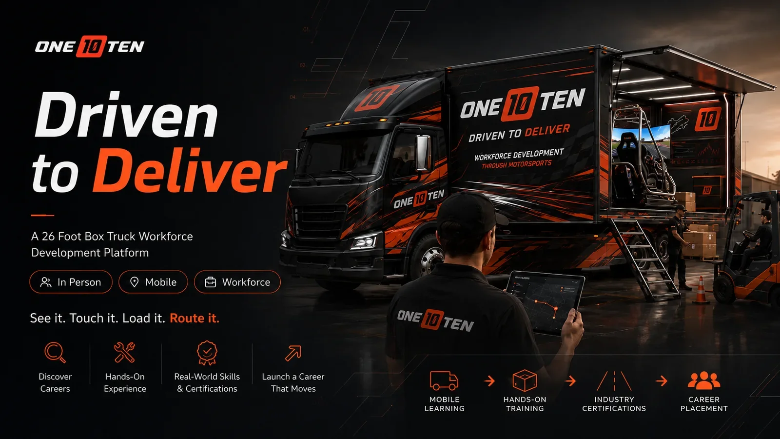 The Driven to Deliver mobile workforce development program