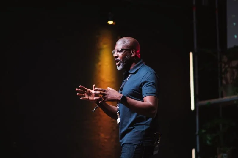 David McQueen speaking