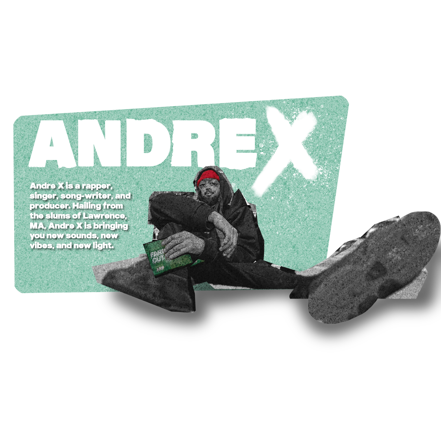 Andre X bio card