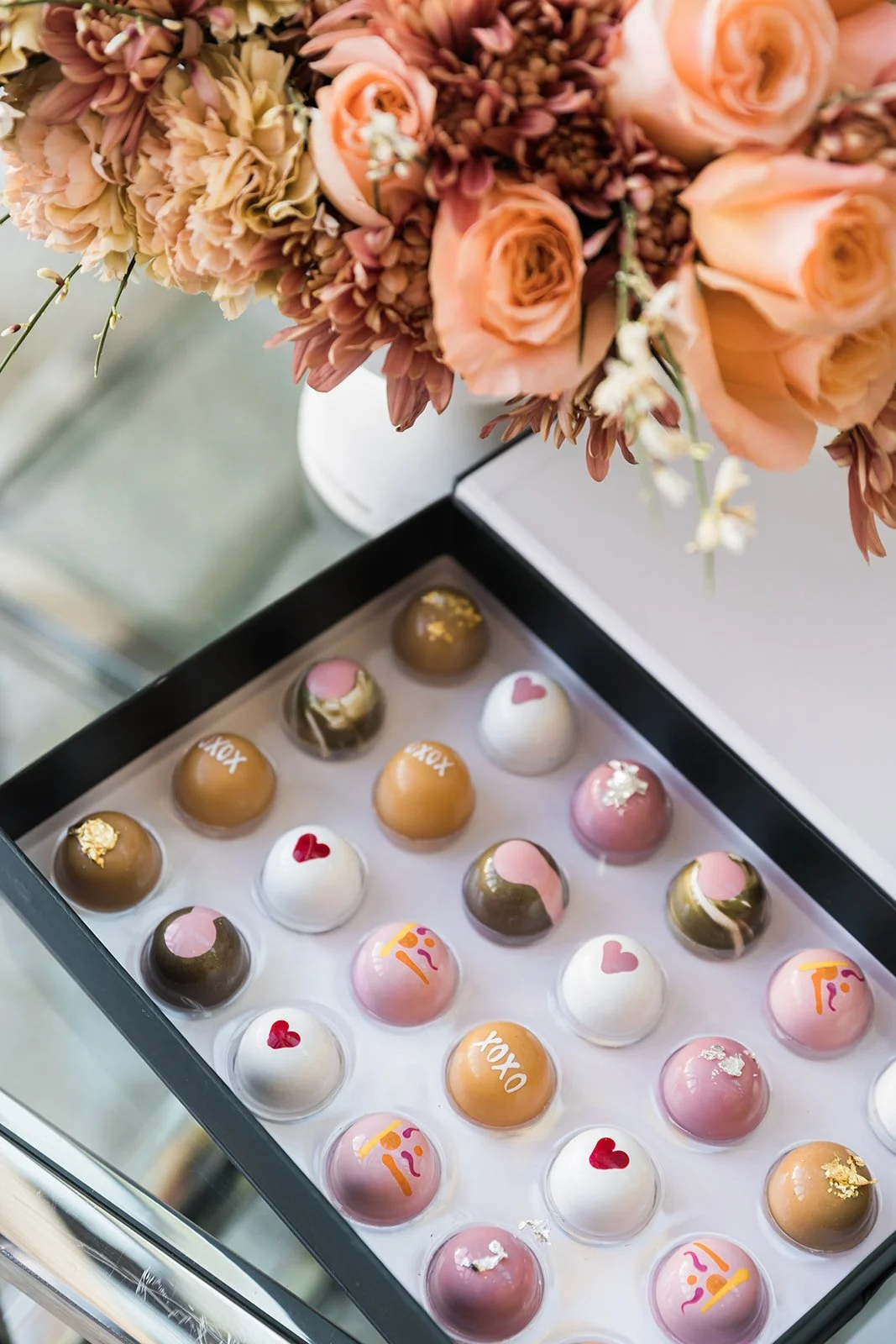 Poppy and Peep bonbons