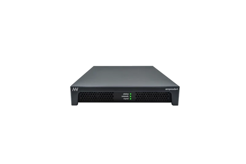 ampnode4 compact half-rack network amplifier