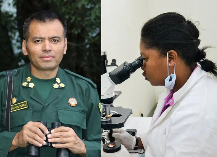 2024 Award
Recipients: Kuenzang Dorji (left) and Eliette Noromalala, Ph.D. (right)