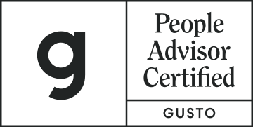 Gusto People Advisory Certification badge