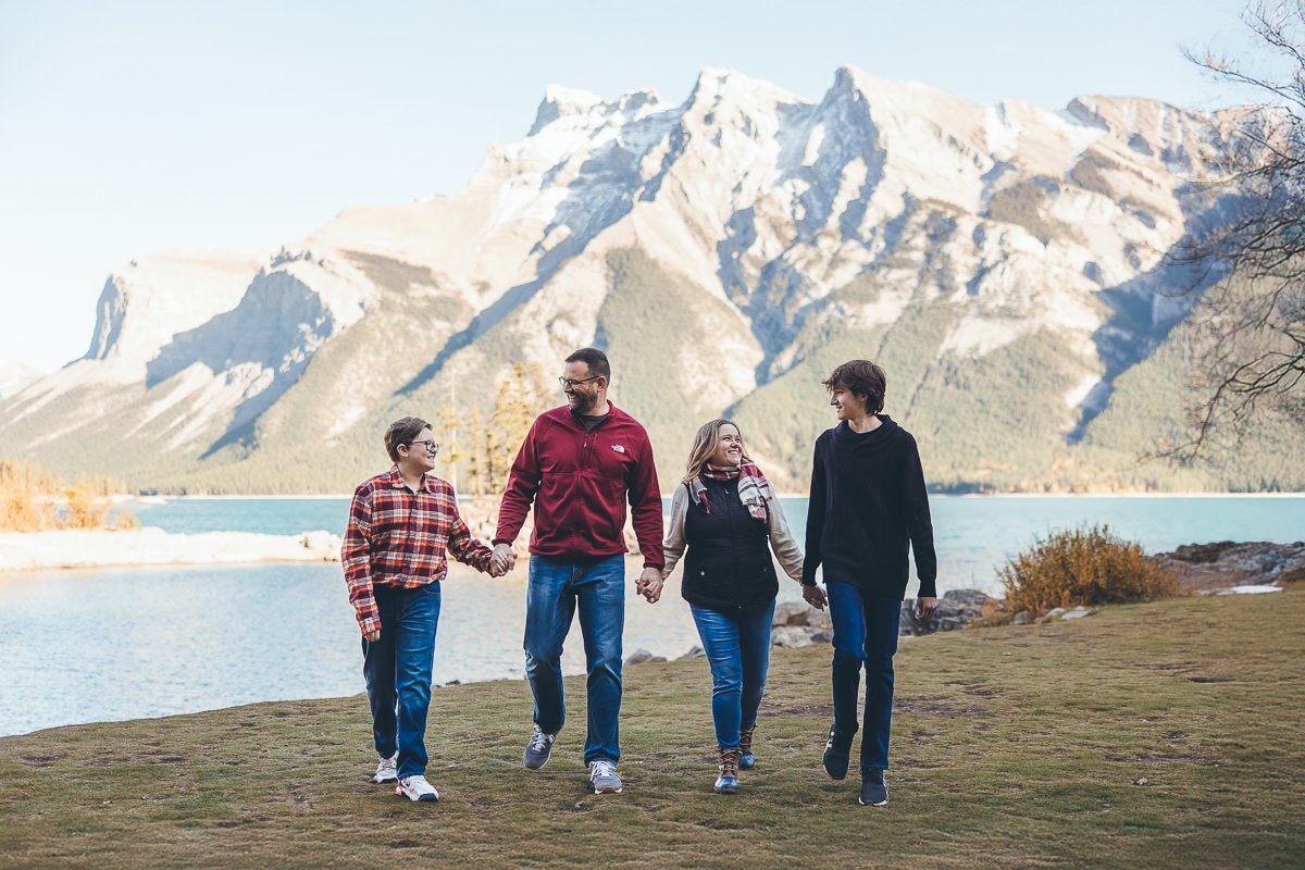 Lake Minnewanka in Fall