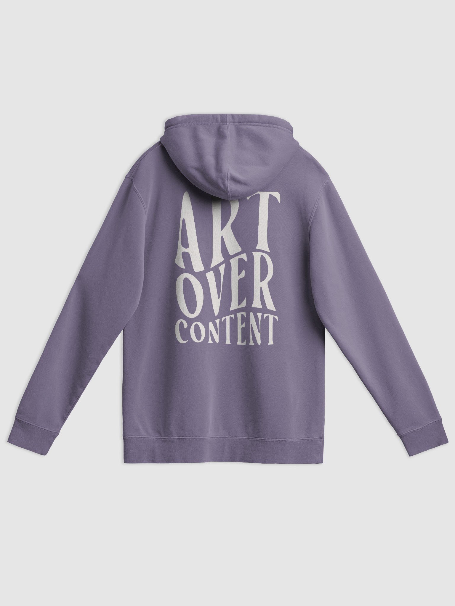 Art Over Content Sweater Design