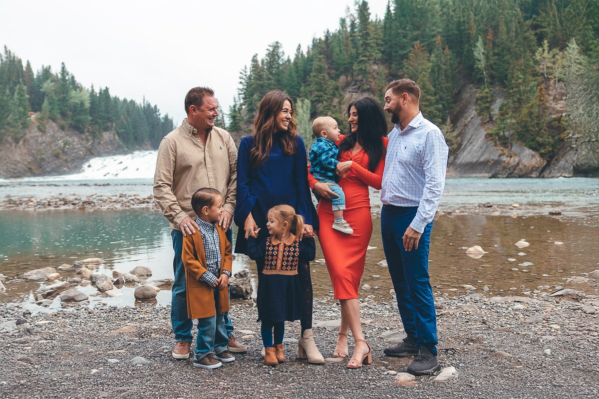 Bow Falls in Fall