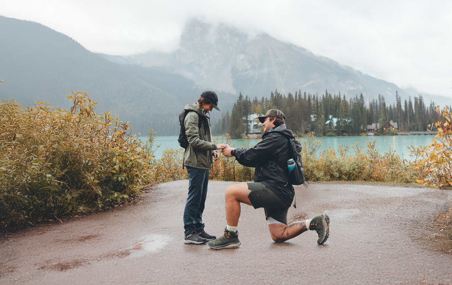Emerald Lake in Fall