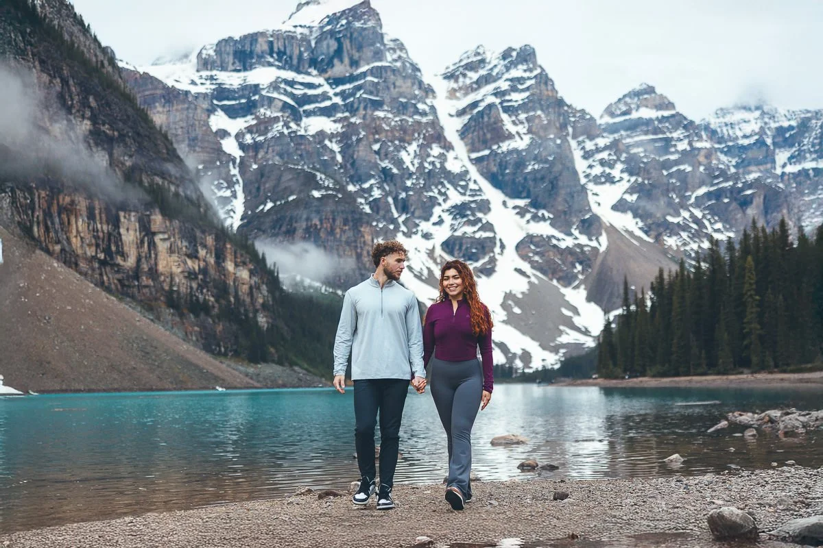 Moraine Lake in June