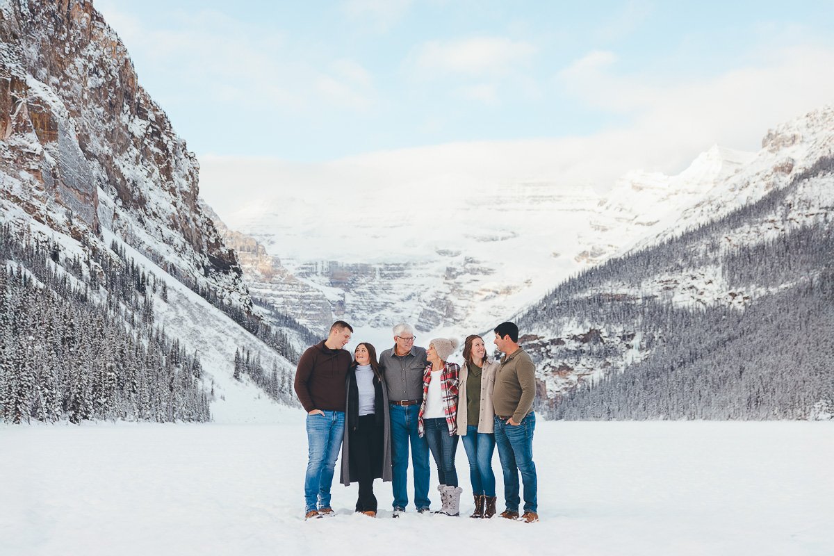 Lake View in Winter