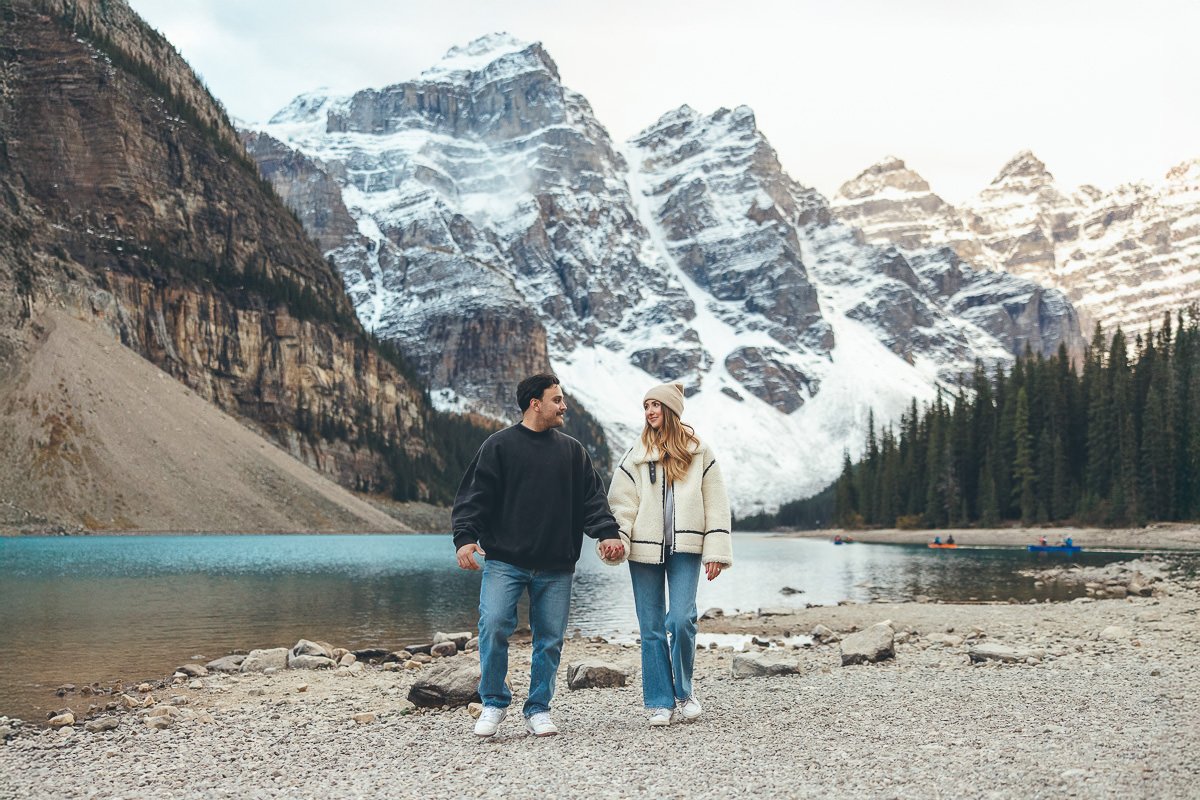 Moraine Lake in June