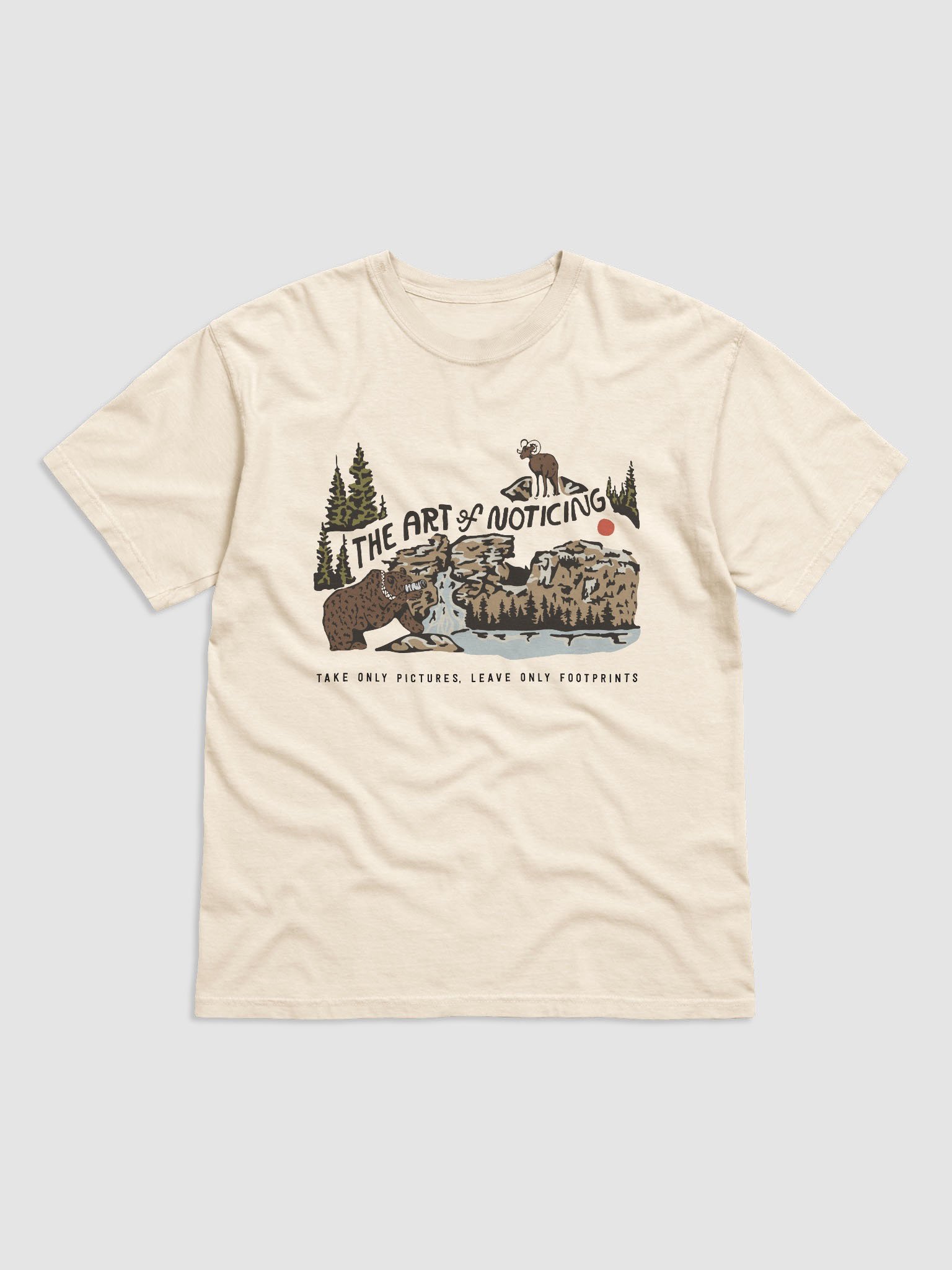 The Art of Noticing T-shirt Design