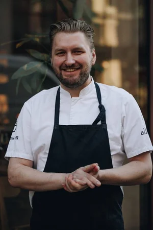 Tobias Stavang Gaarden, kjøkkensjef på Allmuen Bistro