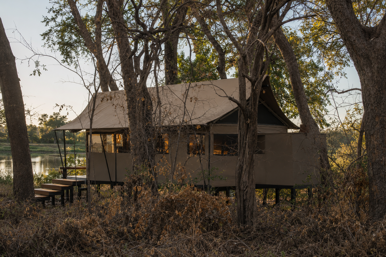 Sitikila tent exterior, concept rendering
