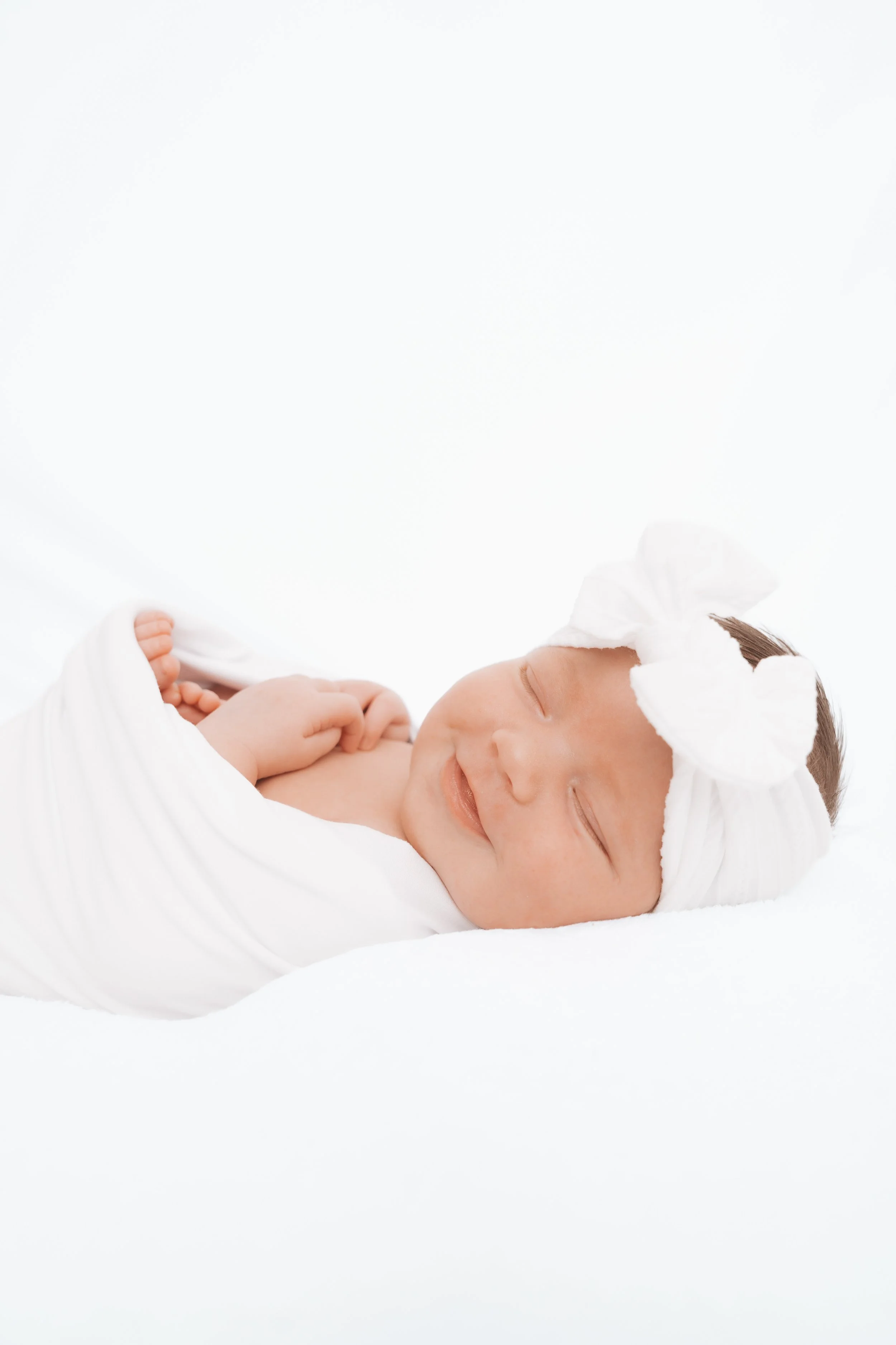 Sleeping newborn