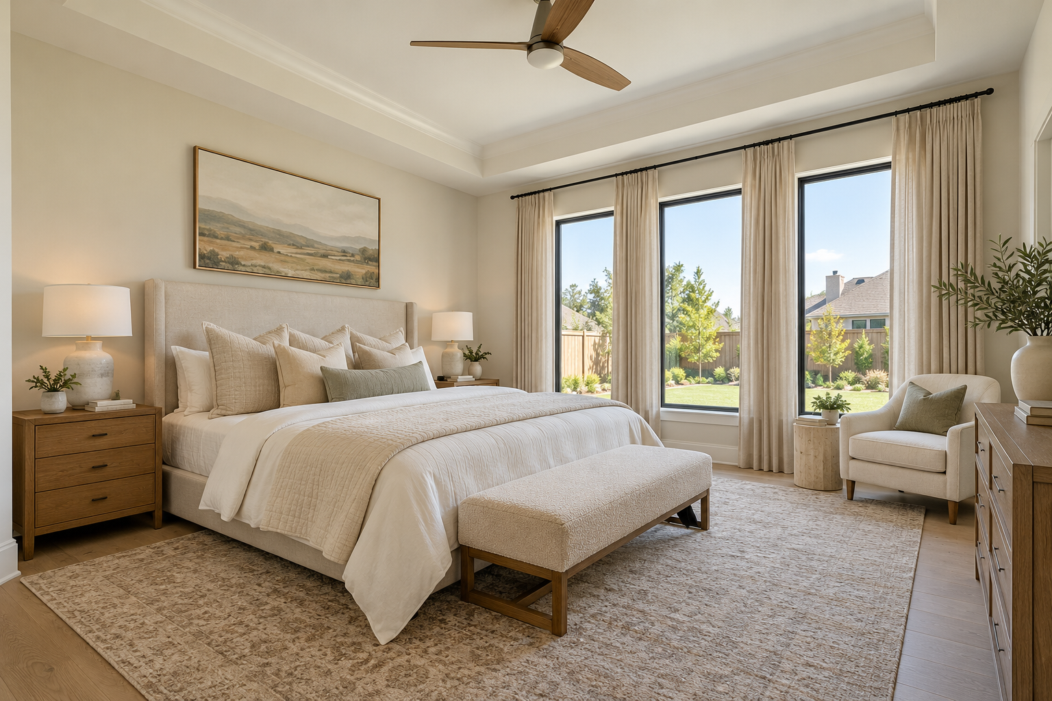 Bedroom interior concept