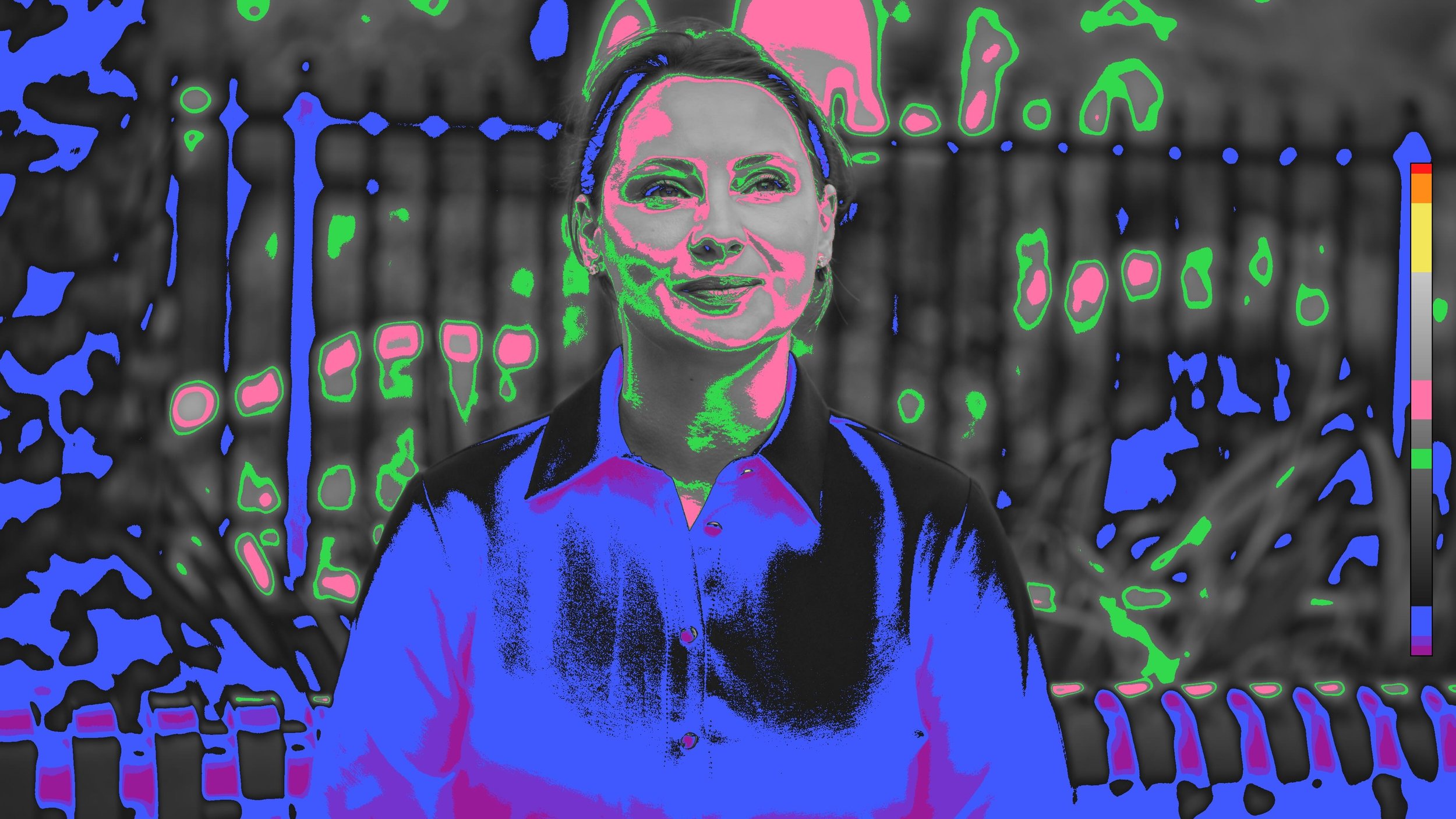 Frame with Heat Map on