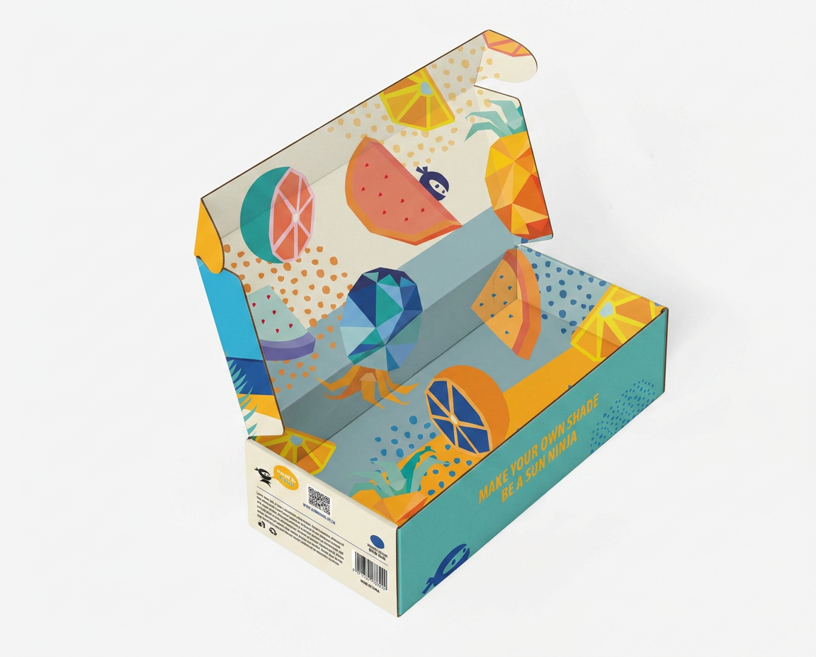 Sun Ninja inside box concept