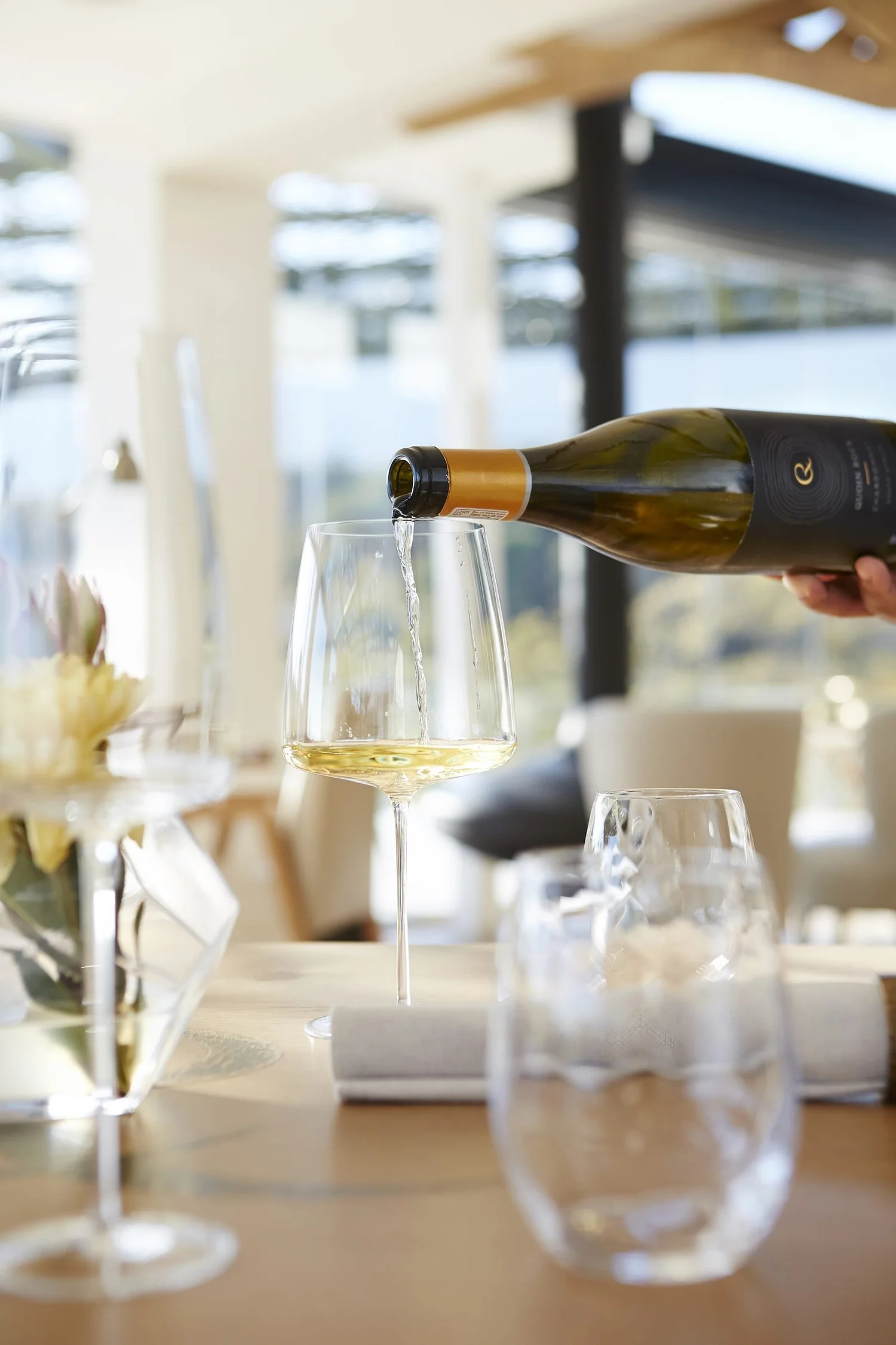 Wine pour at Gate