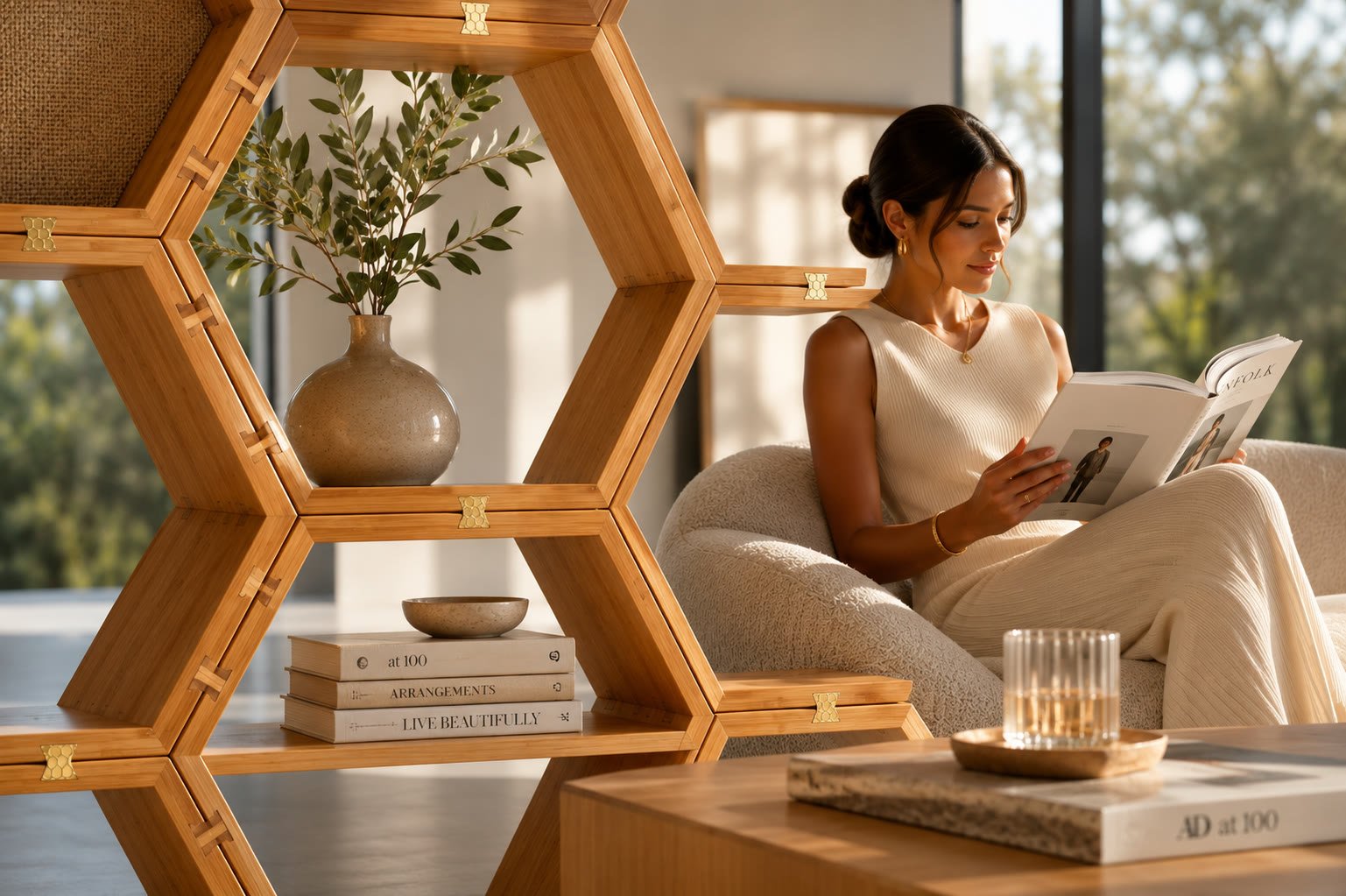 Honeybee Hexagon lifestyle
