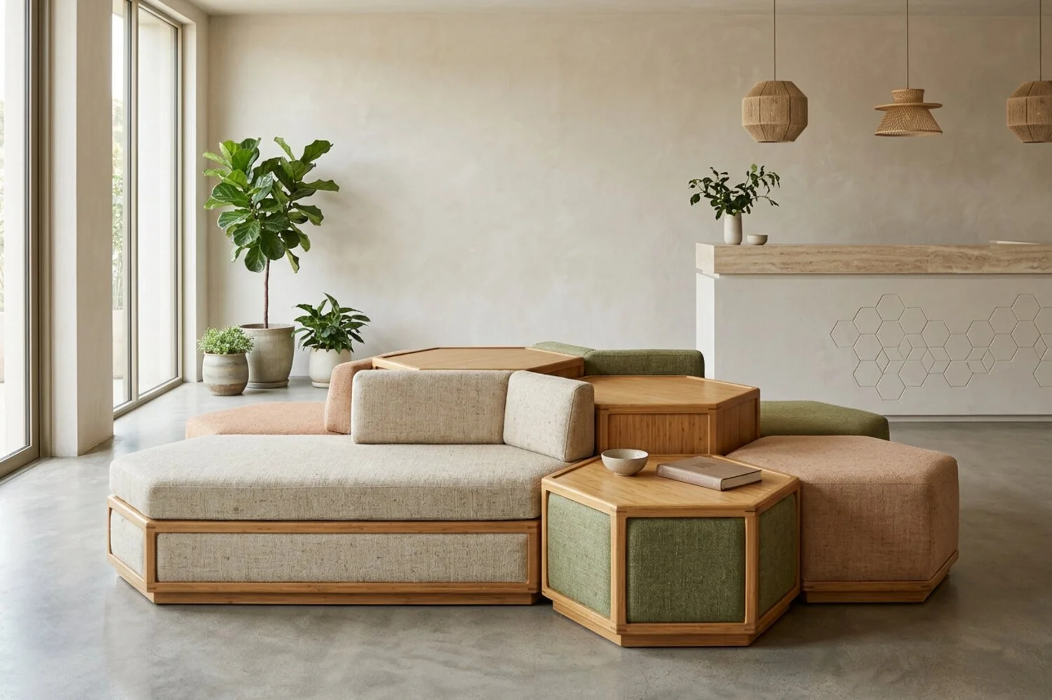Honeybee Hexagon lifestyle