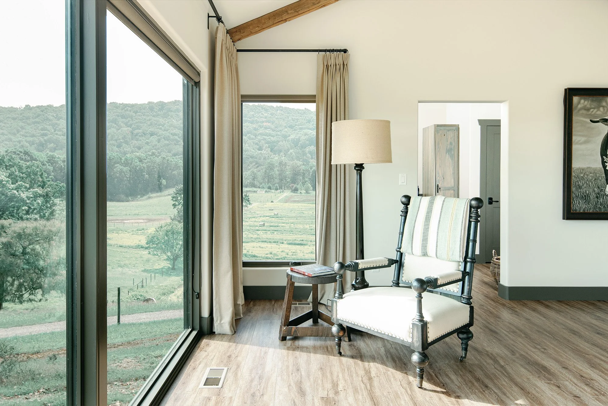 Guest room interior at Windy Hill Farm