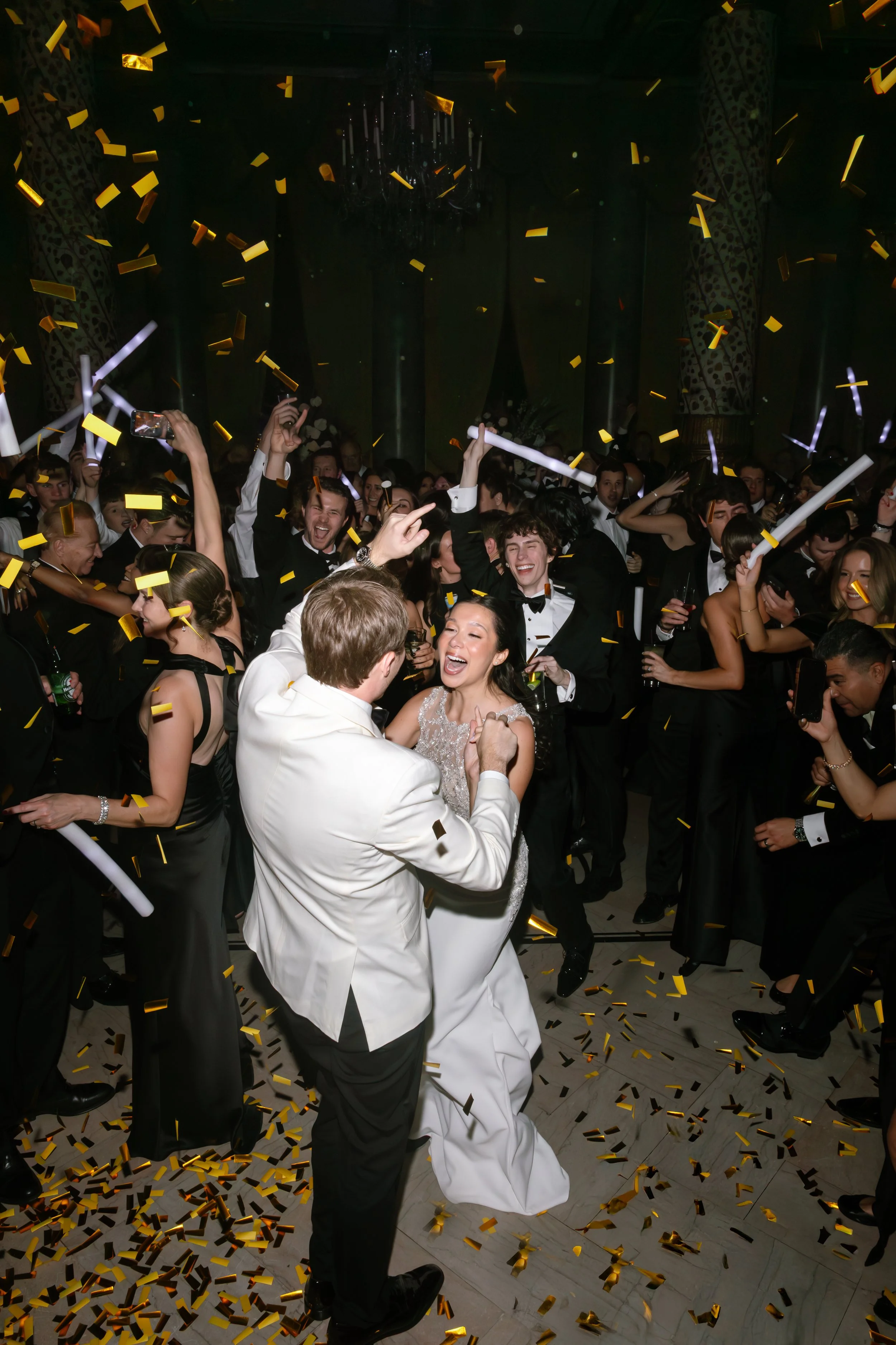 Wedding dance floor in Chicago