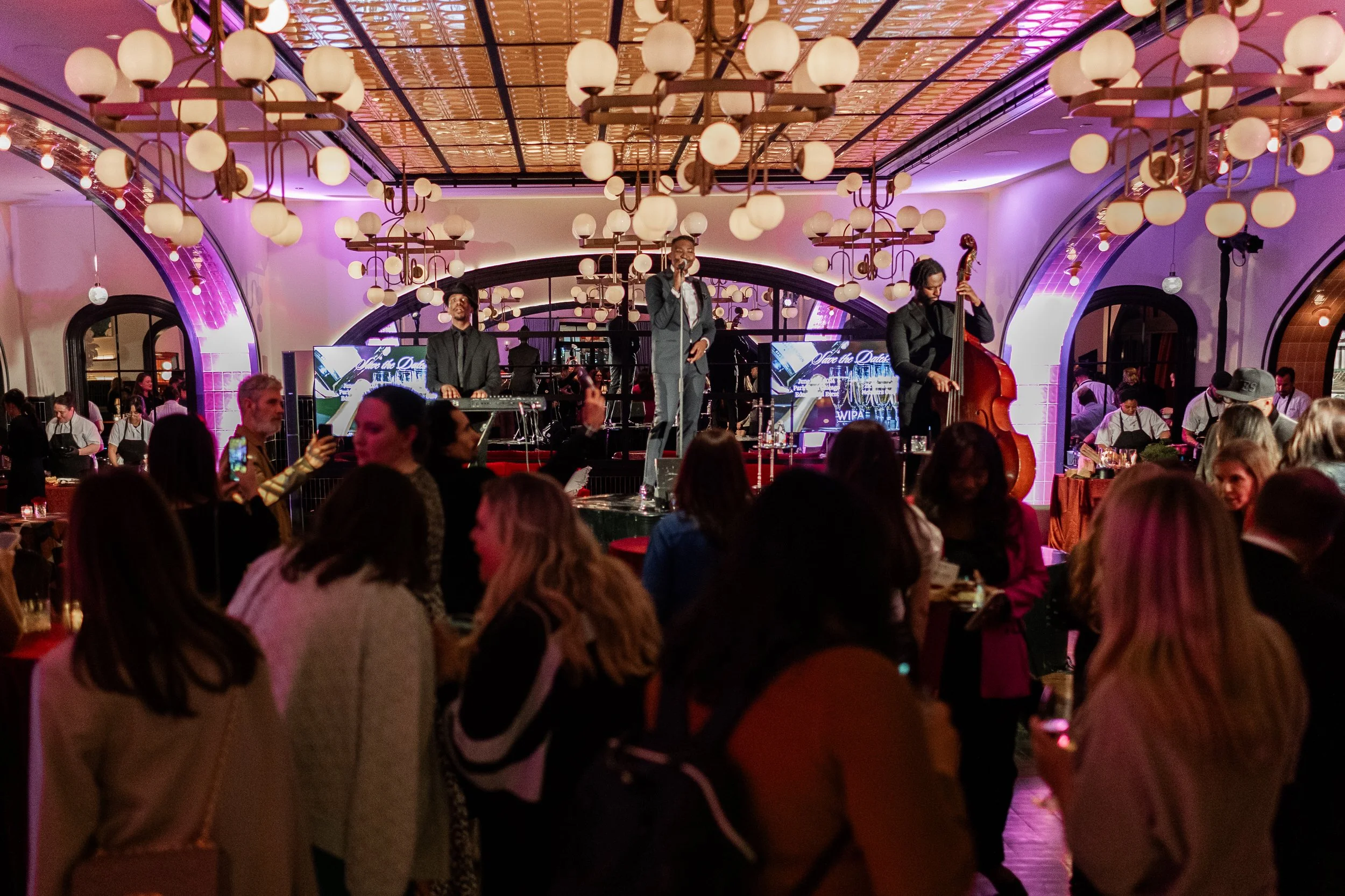 Spark lighting detail in The Wellsley