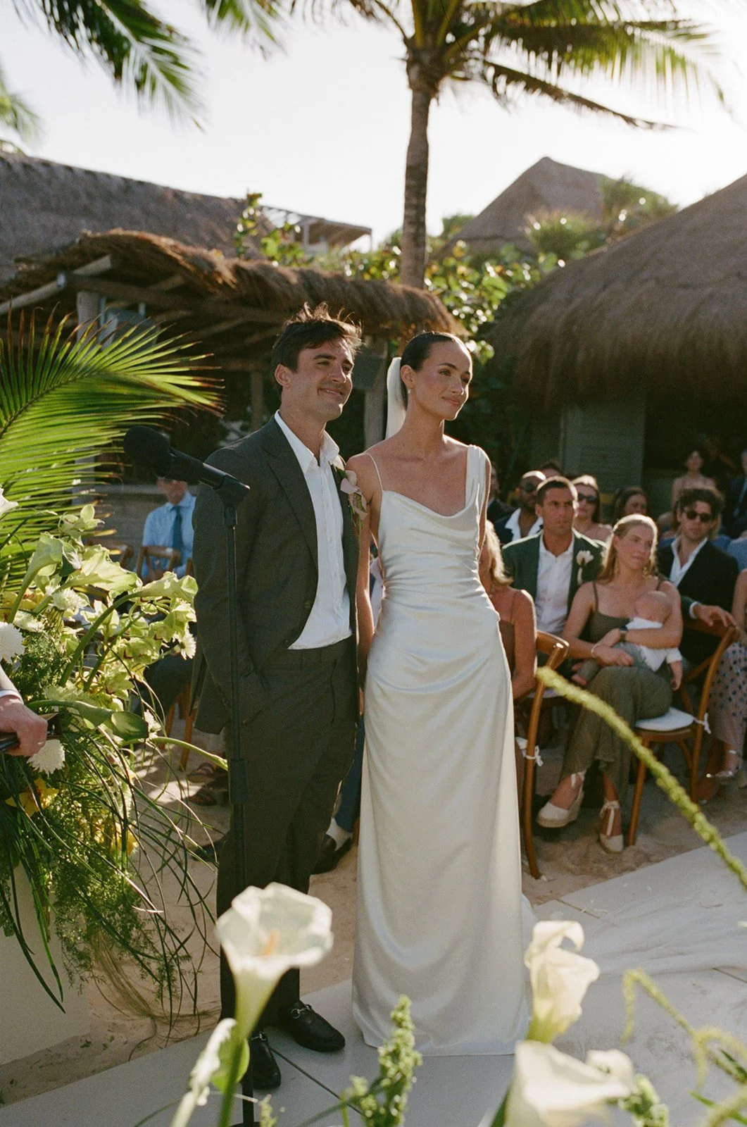 Jungle altar ceremony in Tulum