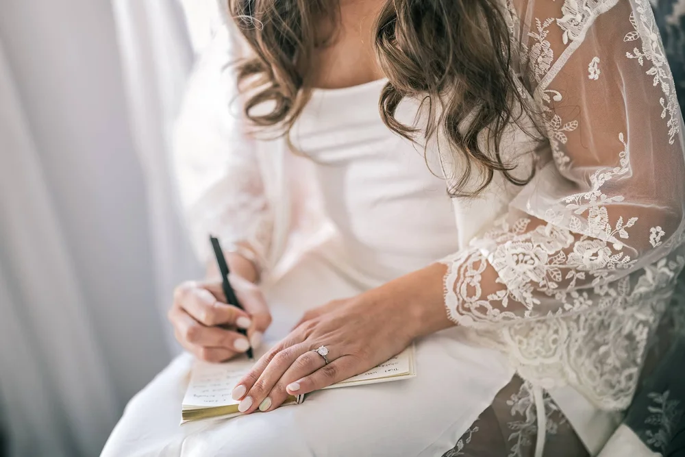Wedding details arranged during the morning at Windham Manor