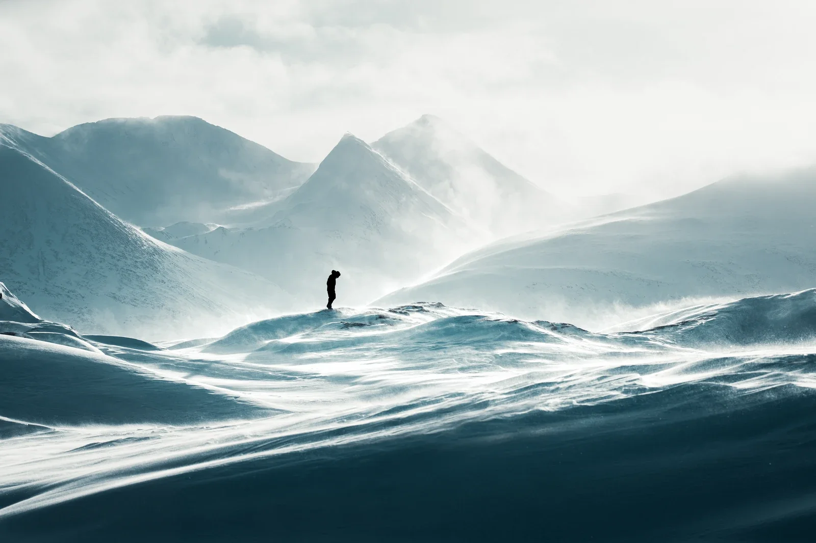 Through the storm - atmospheric landscape