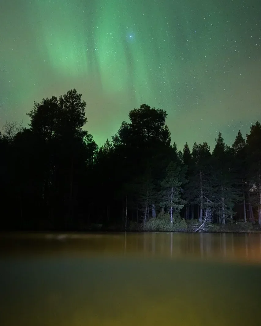 Standing in cold water