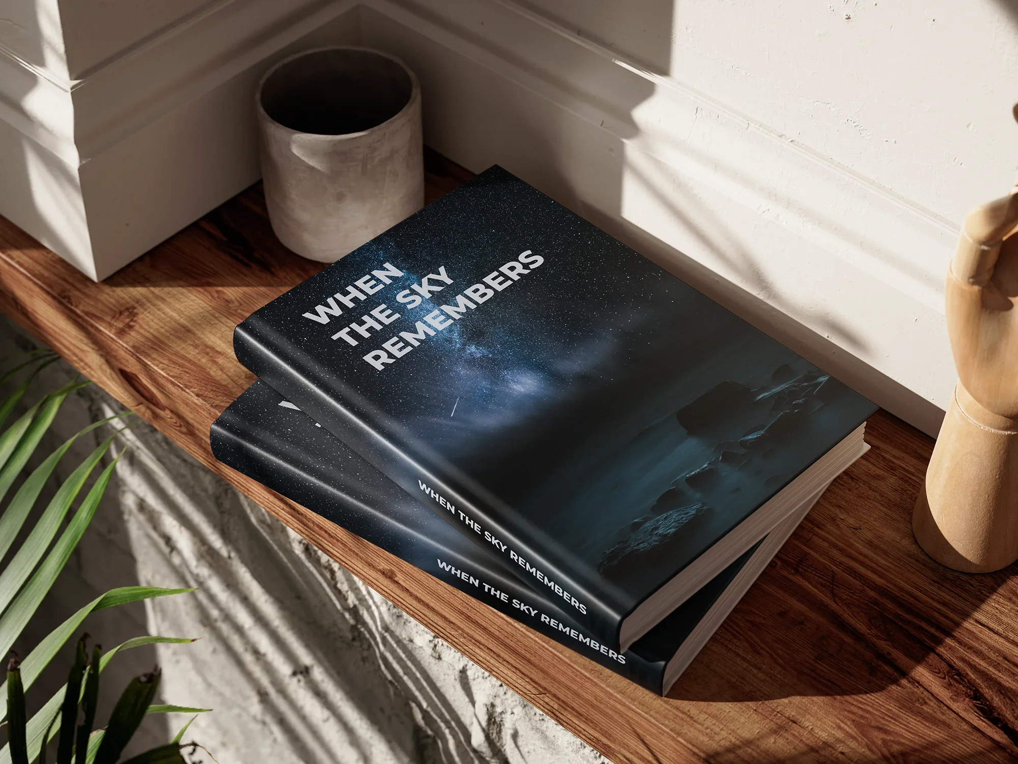 A book cover featuring a calm, atmospheric landscape, demonstrating editorial context