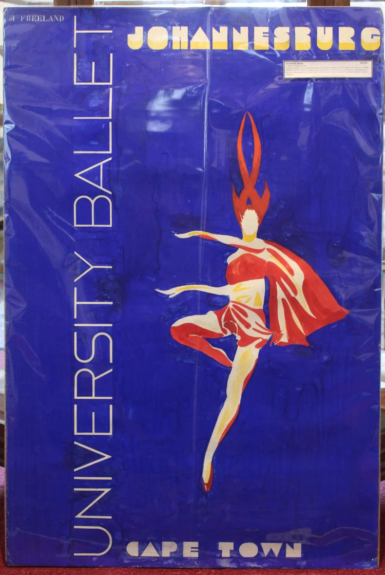 University Ballet Exhibition Poster c.1960