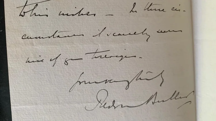 Sir Redvers Henry Buller Letter 1906
