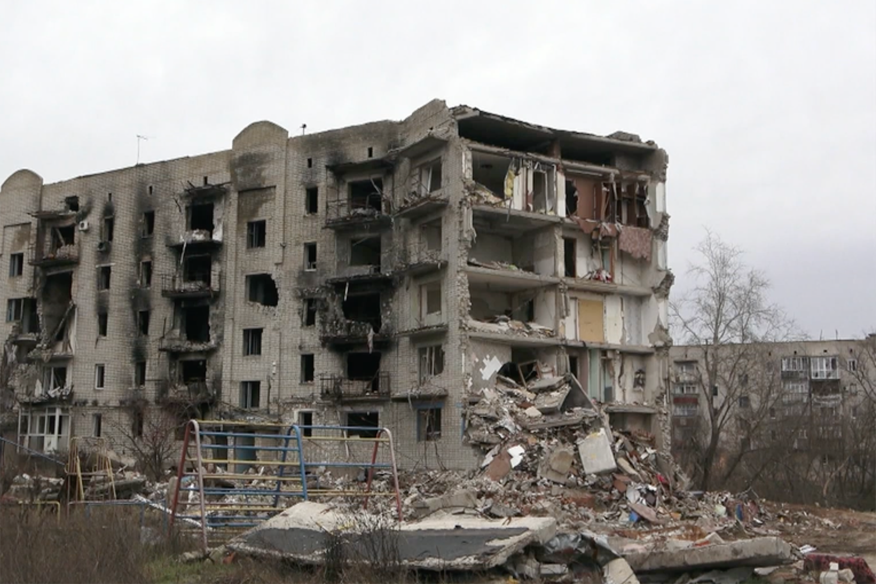 ITV News reporting on Insulate Ukraine