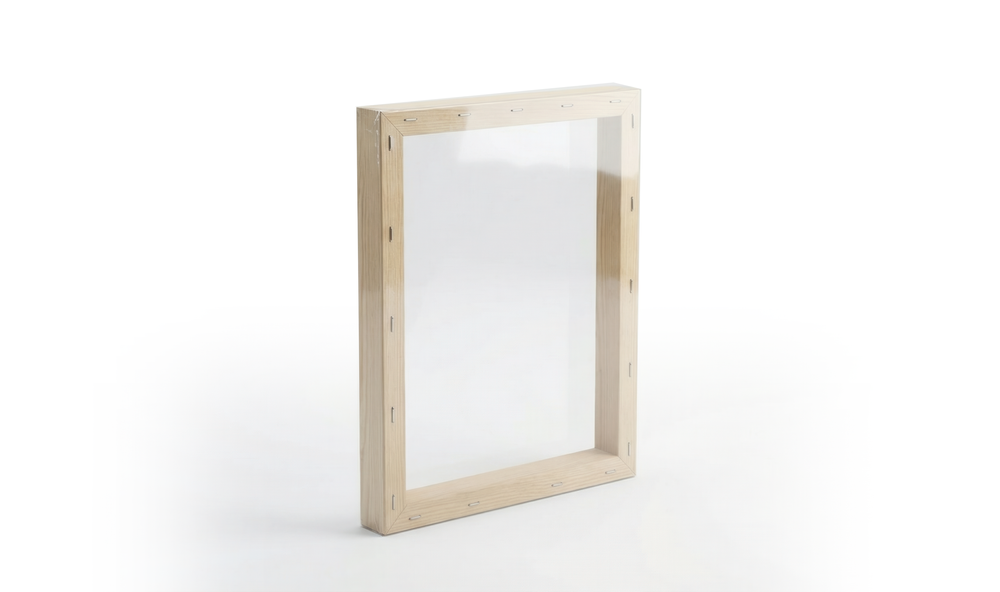 Insulate Ukraine Emergency Window V2 with a locally produced wooden frame and transparent PET layers.