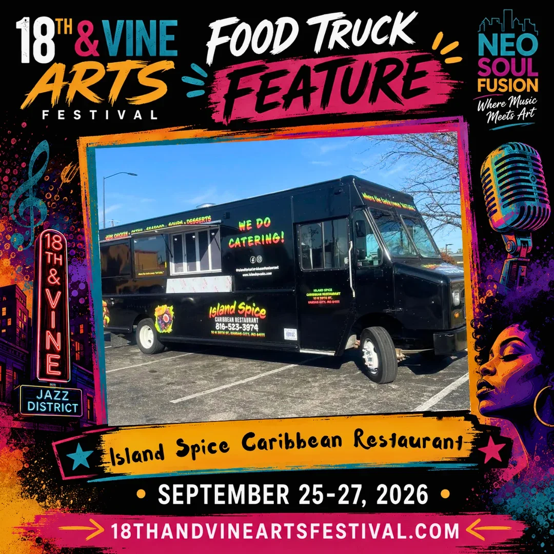 Island Spice Caribbean Restaurant — Food Truck Feature festival flyer