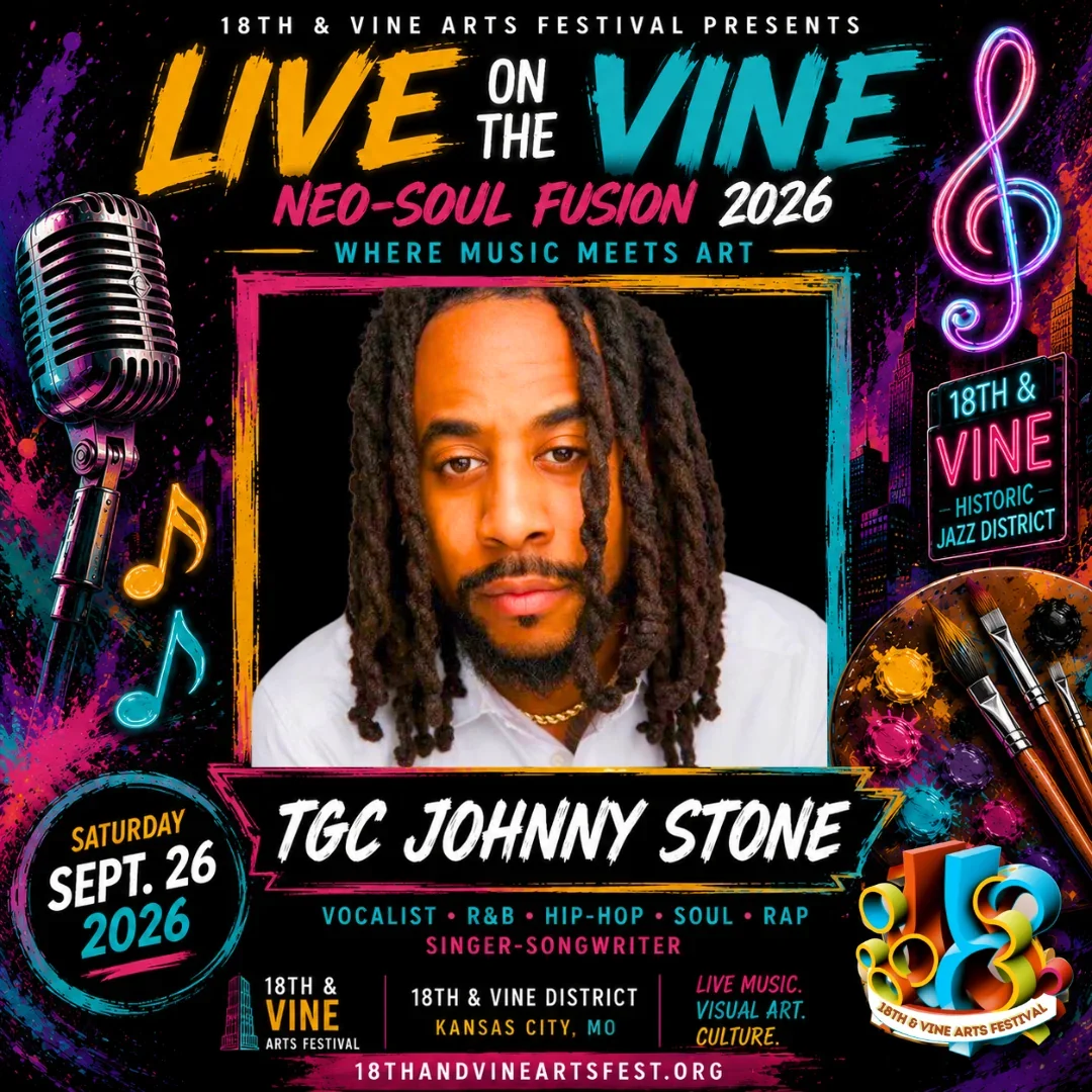 TGC Johnny Stone — Live on the Vine contestant festival flyer