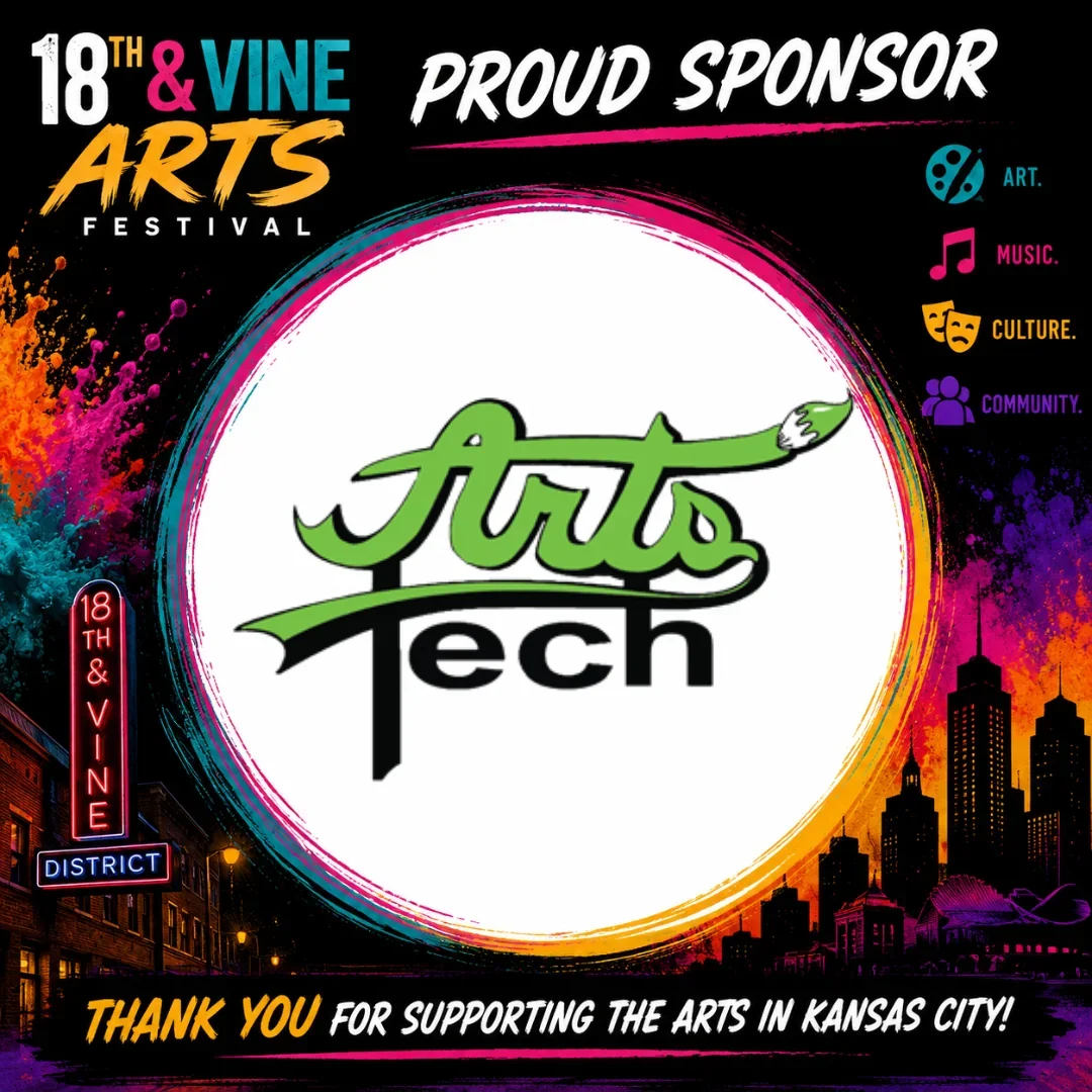 ArtsTech — Proud Sponsor festival flyer
