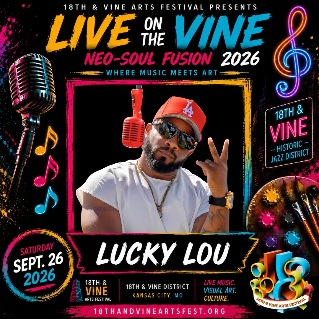 Lucky Lou — Live on the Vine contestant festival flyer