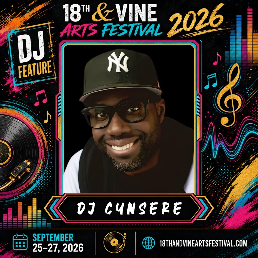 DJ Cynsere — DJ Feature festival flyer